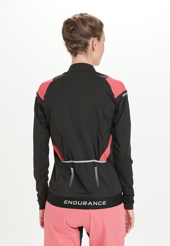 ENDURANCE Sportsweatjacke in Schwarz