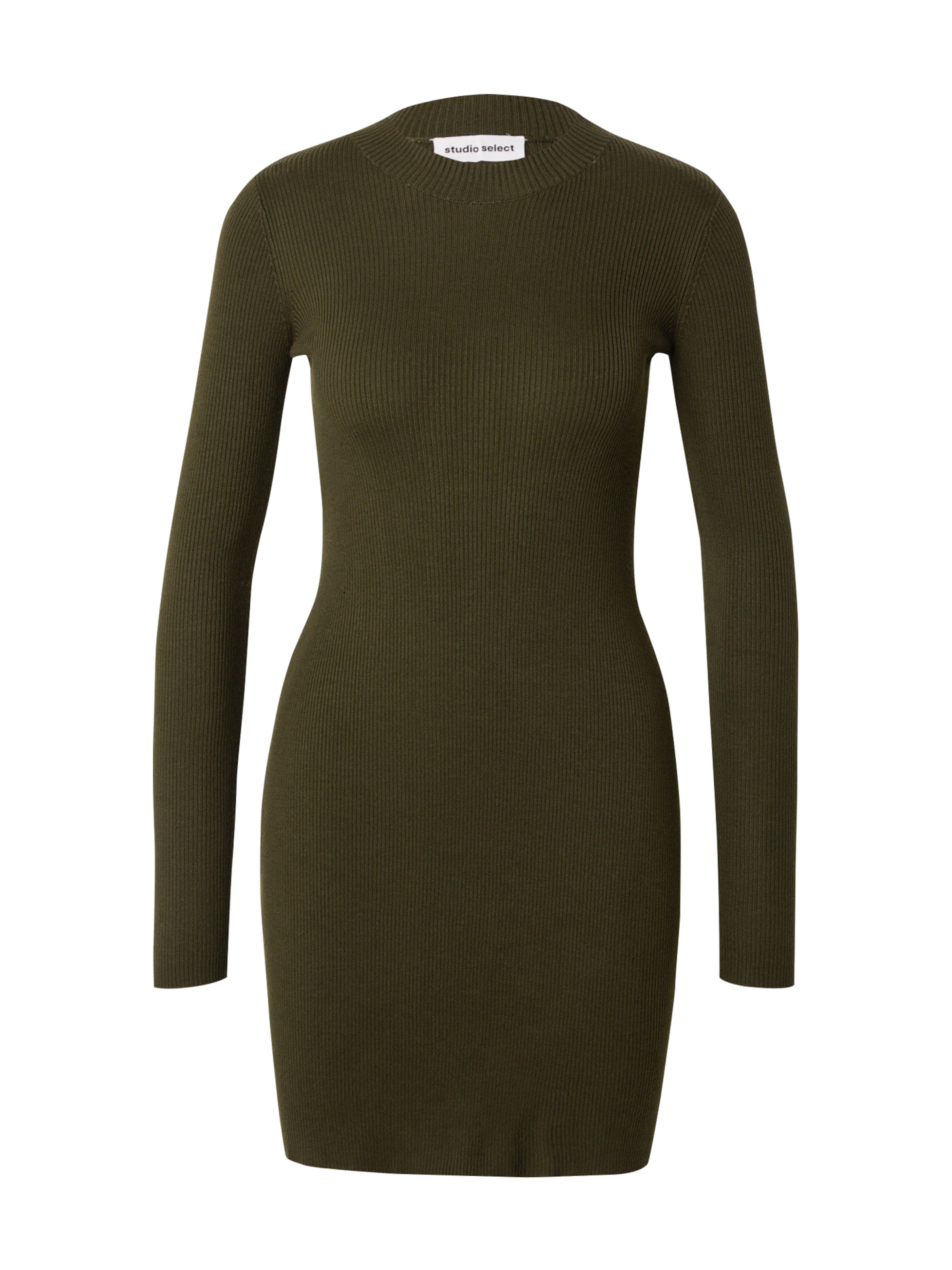 studioselect Πλεκτό φόρεμα 'Ashley' σε πράσινο: μπροστά