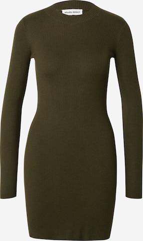 studioselect Трикотажное платье 'Ashley' в Зеленый: спереди