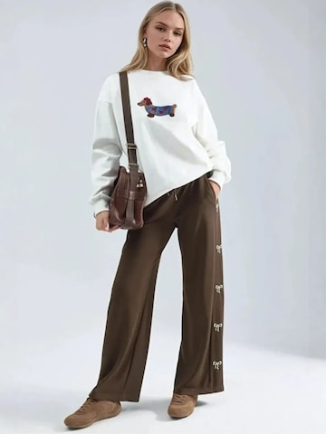 Lady Bersan Trousers 'Jogginghose' in Brown
