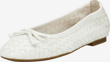 Ballerina di GABOR in bianco: frontale