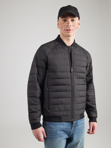 BOSS Демисезонная куртка 'OW_Urbanex' в Черный: спереди