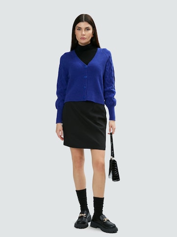 Influencer Knit cardigan in Blue