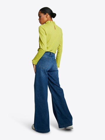 Rich & Royal Wide Leg Jeans in Blau