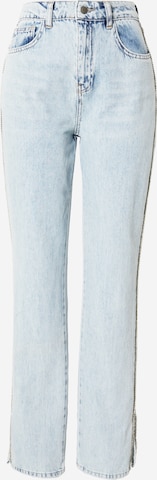 Misspap Regular Jeans in Blauw: voorkant