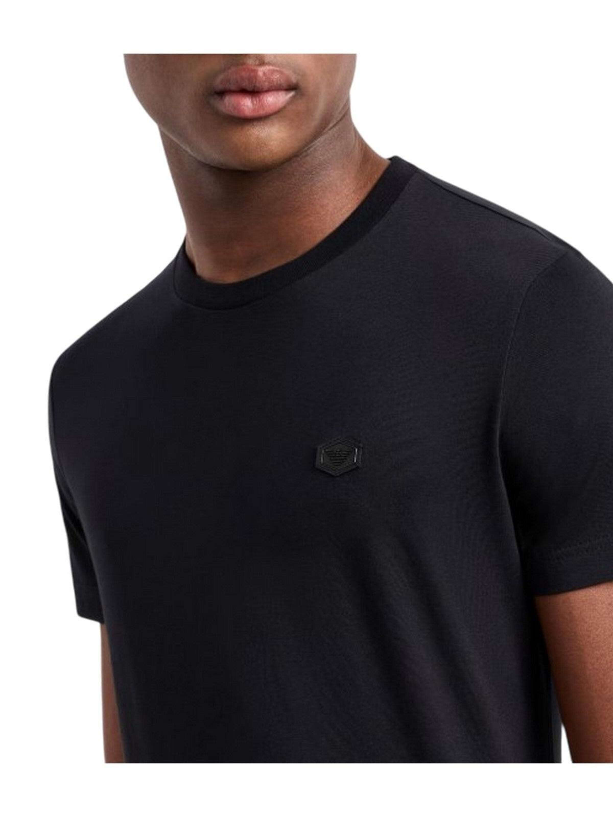 Emporio Armani - Camiseta térmica en negro
