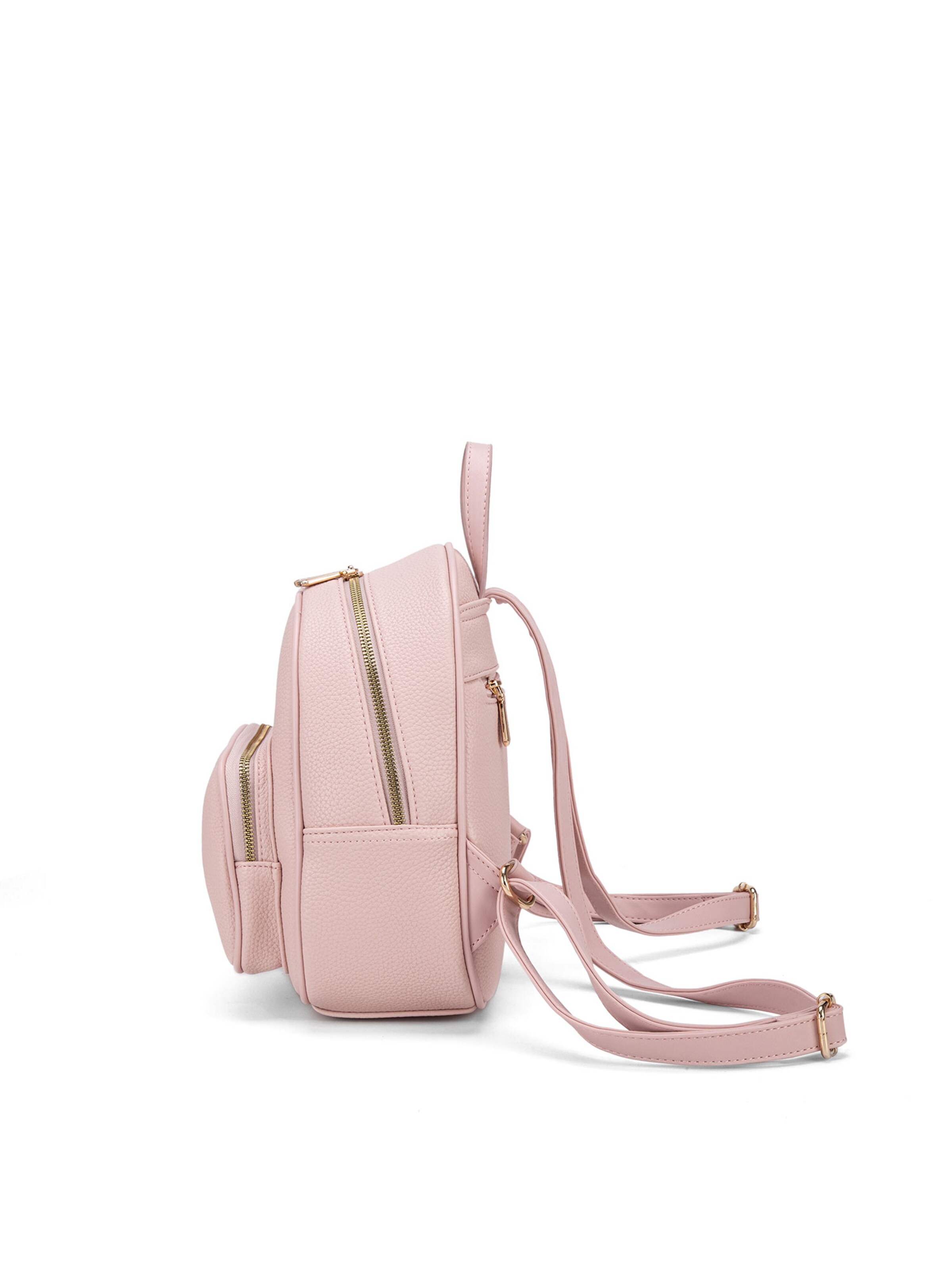 Zaino 'Zaino Donna Vegan Leather con Zip e Tasche Organizzate - Diana & Co' di Diana&Co. in rosa