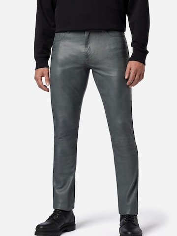 Coupe slim Pantalon RICANO en gris : devant