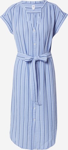 GAP Shirt dress in Blue: front