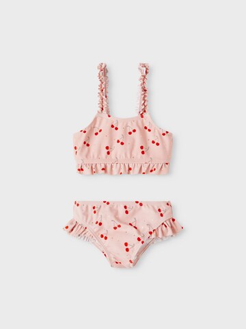 NAME IT Bralette Bikini 'Zizo' in Pink