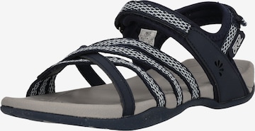 Cruz Sandalen 'Aarhus' in Blau: Vorderseite