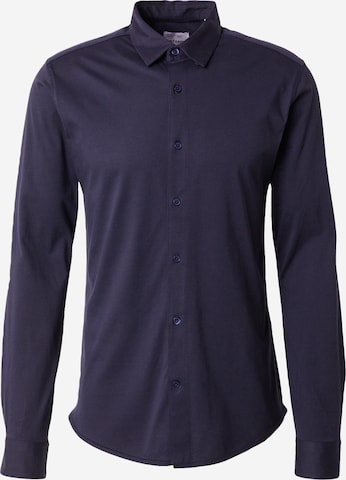 Slim fit Camicia 'ONSRobin' di Only & Sons in blu: frontale