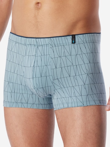 SCHIESSER Boxer shorts ' Long Life Soft ' in Blue: front