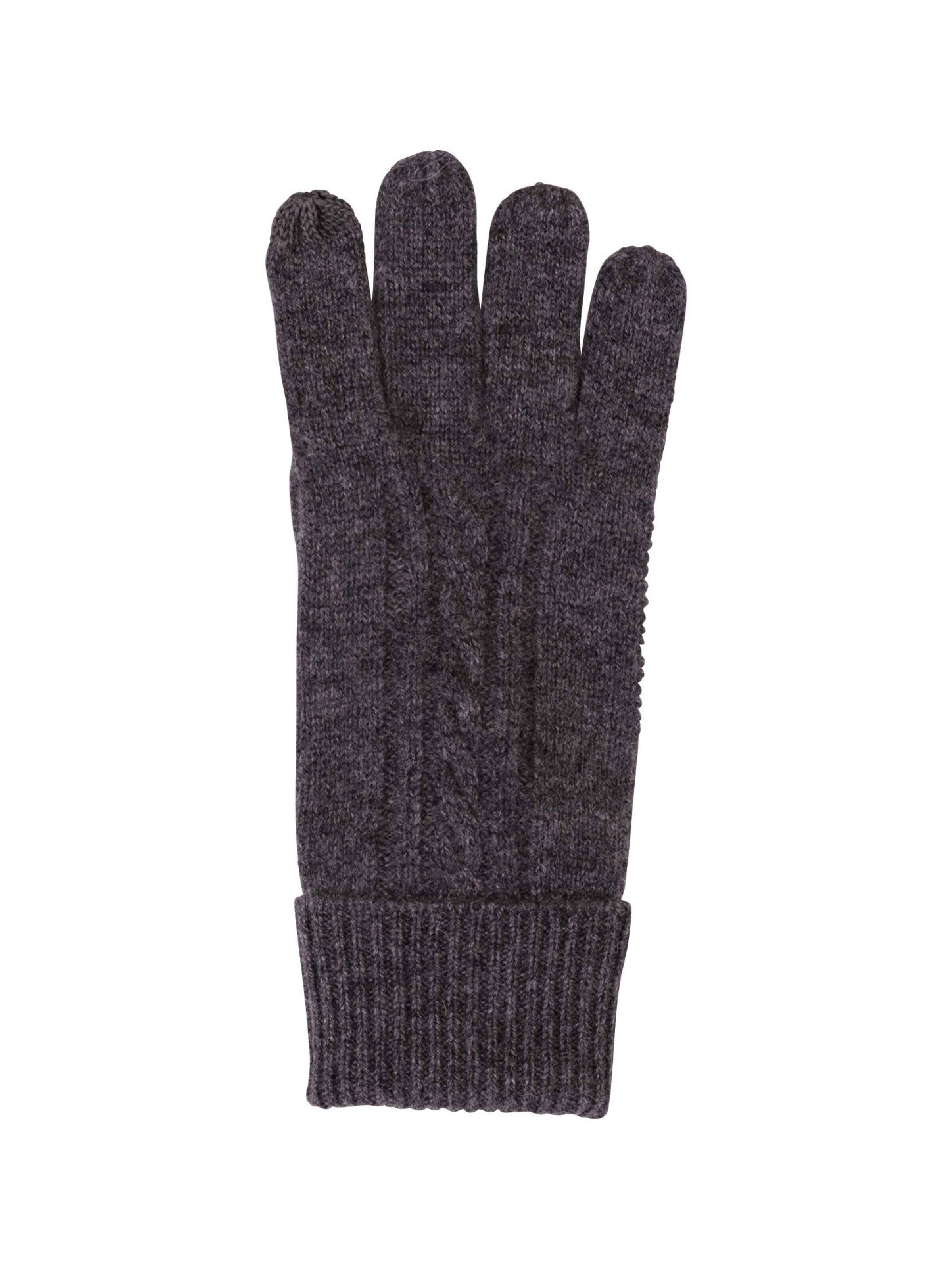 CASH-MERE.CH Kaschmir Fingerhandschuhe in Grau