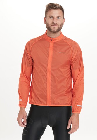 ENDURANCE Athletic Jacket 'Imile' in Orange: front