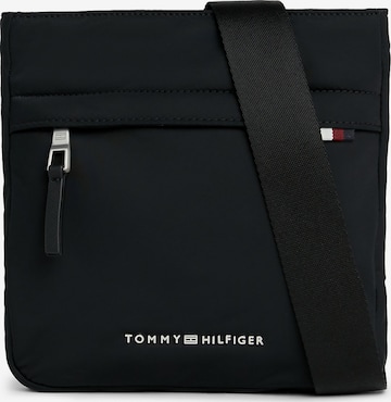 Borsa a tracolla di TOMMY HILFIGER in nero: frontale