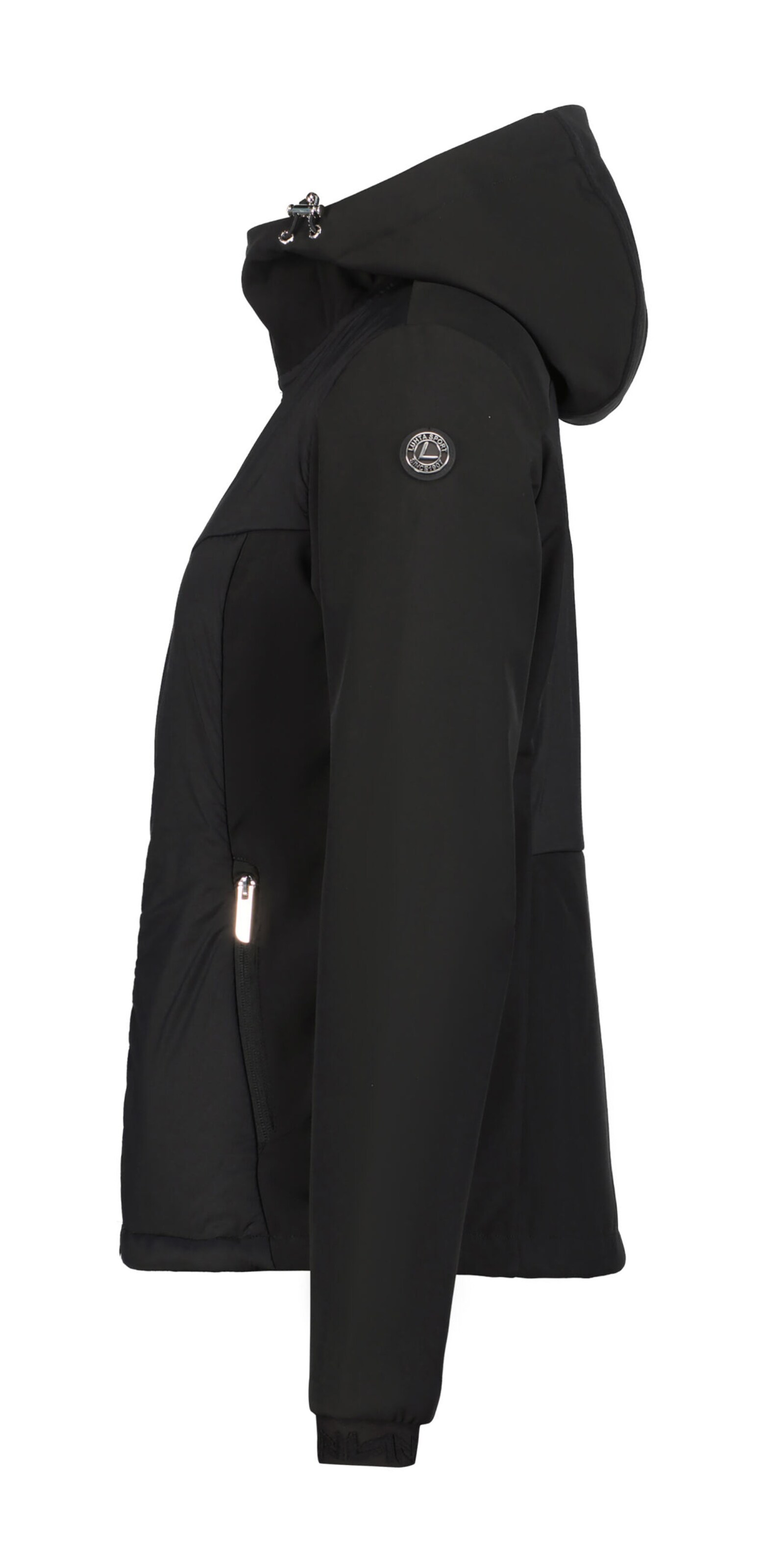 LUHTA Outdoor Jacket 'Iivaara' in Black