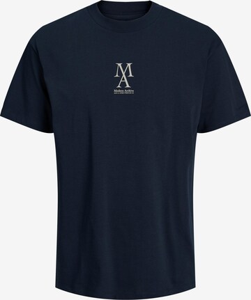 T-Shirt 'SPENCER' JACK & JONES en bleu : devant