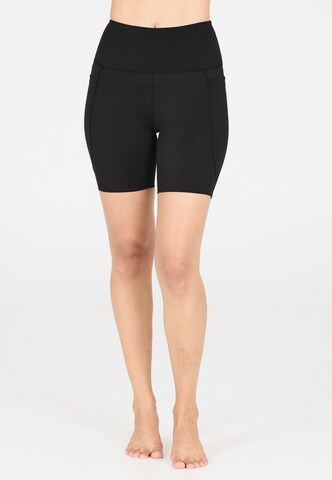 Athlecia Regular Sports trousers 'Aliya' in Black: front