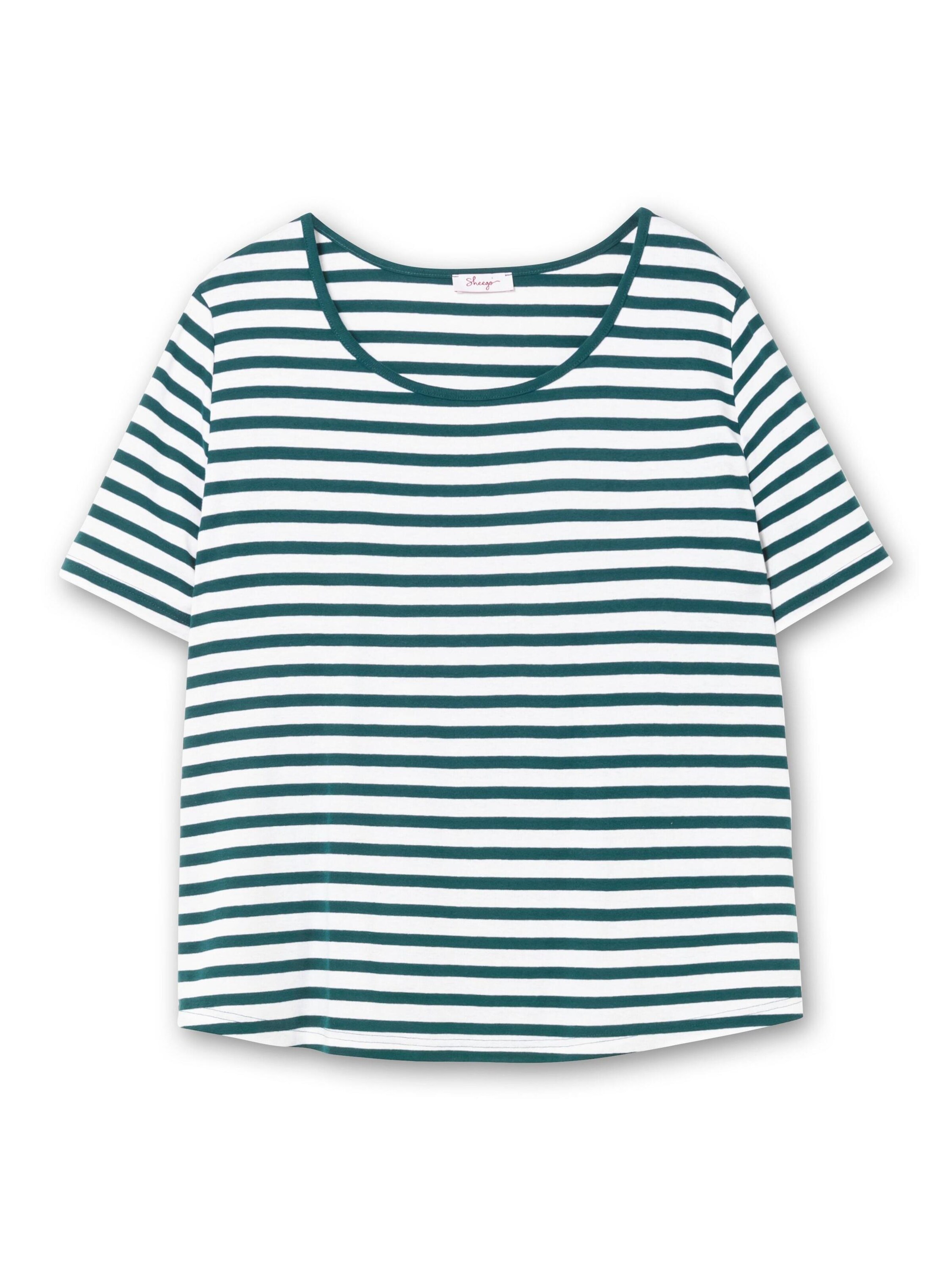 T-shirt SHEEGO en blanc : devant