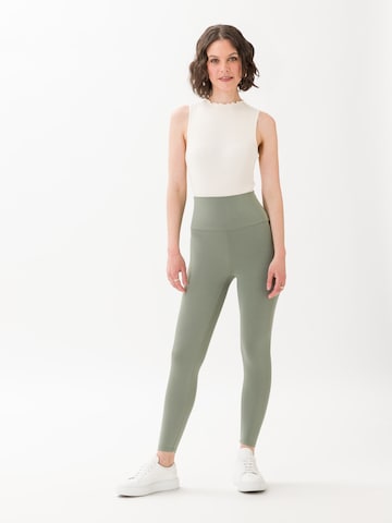 Skinny Leggings 'Cleo' Les Lunes en vert