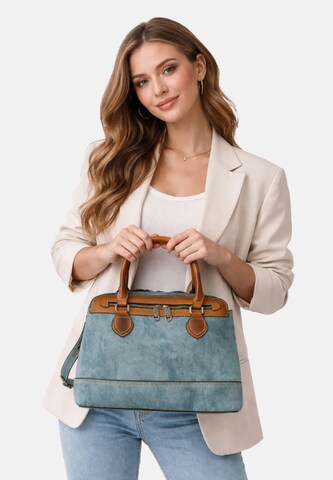 HARPA Shoulder Bag 'VALERA' in Blue: front