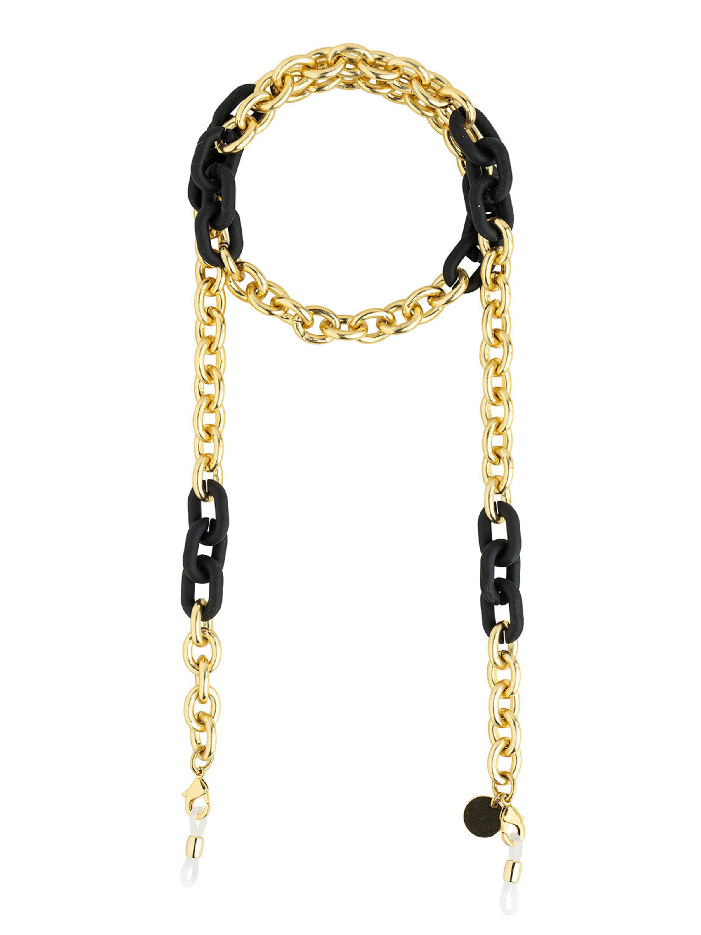 Cheeky Chain Munich Ketting 'Kyoto' in Zwart: voorkant