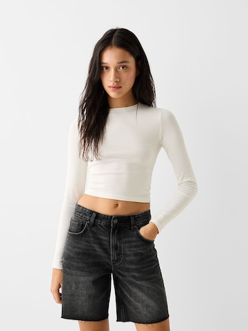 Bershka Regular Jeans in Black