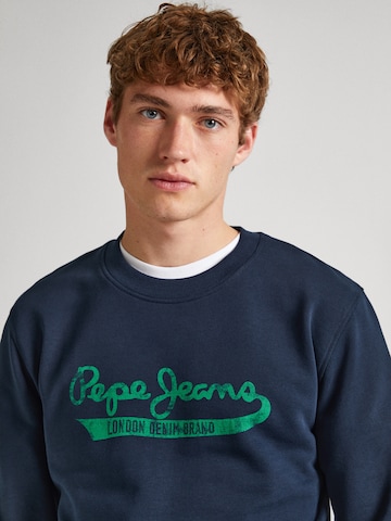 Pepe Jeans Sweatshirt 'ROI' in Blau