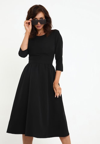 Robe Awesome Apparel en noir : devant