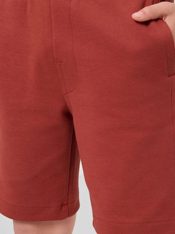 Tommy LifeHlače 'TOMMY Shorts aus Baumwollmischung' - crvena boja