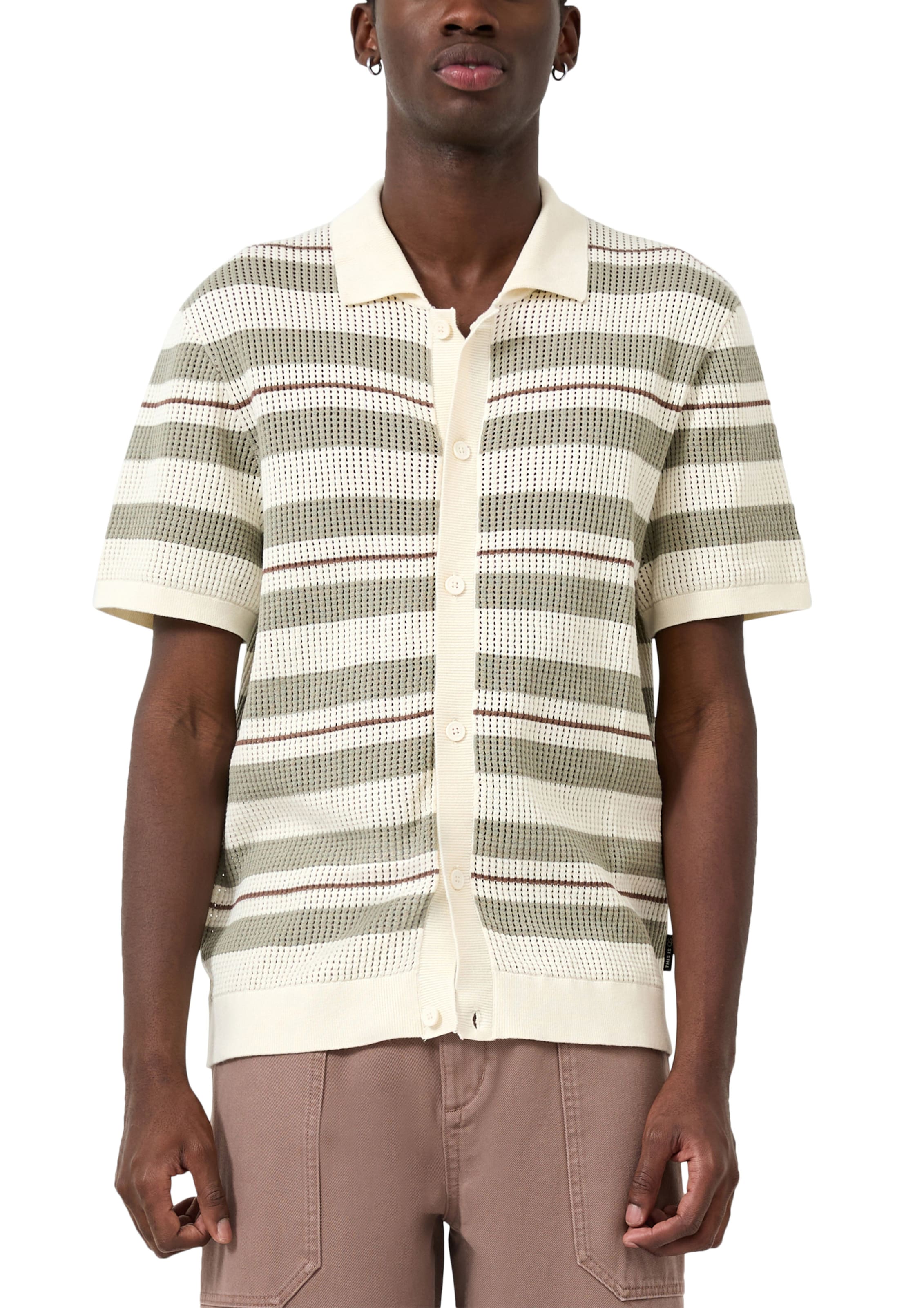 Pull-over QS en mélange de couleurs