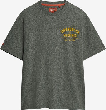 Superdry Shirt 'Workwear' in Grijs: voorkant