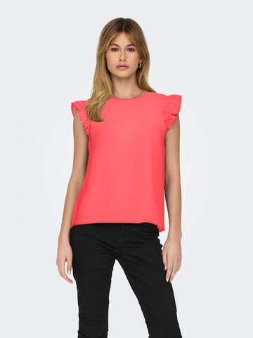 ONLY Blouse 'ONLANN' in Pink: front
