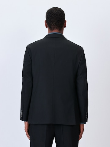 Coupe regular Veste de costume Next en noir