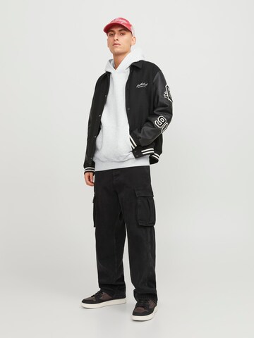 JACK & JONES Dressipluus 'Vibe Spongy', värv valge