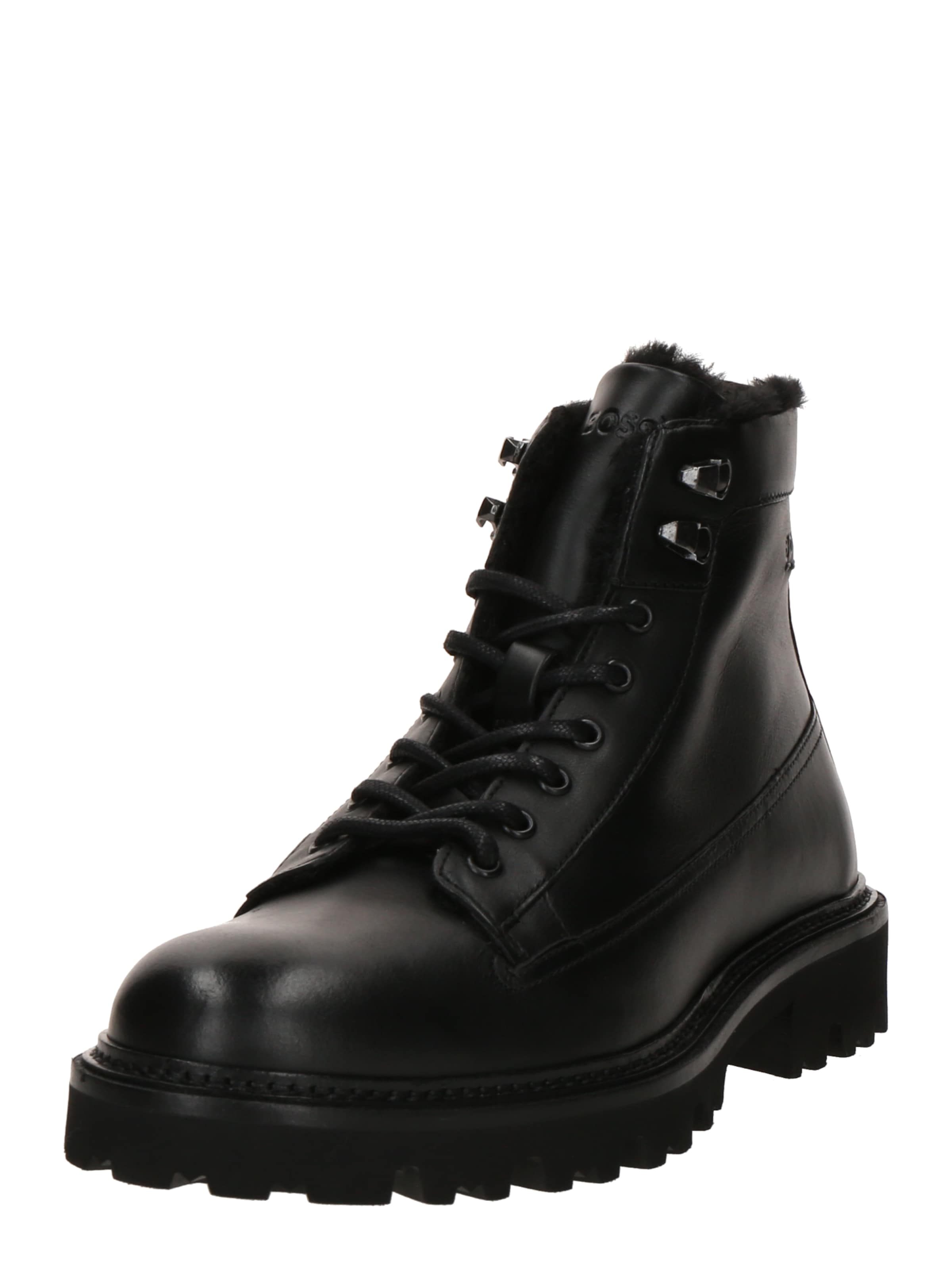 BOSS Šnurovacie čižmy 'Julyo' - čierna, Produkt