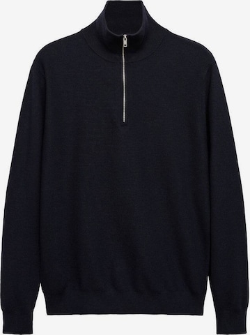 MANGO MAN Pullover 'Tenp' in Blau: Vorderseite