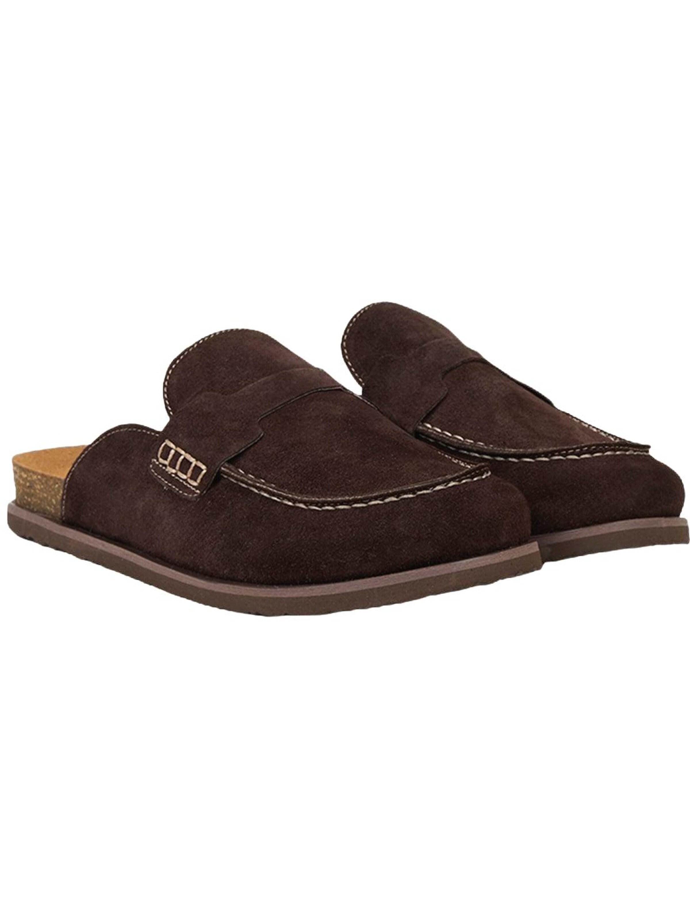 Sabots 'DESA Herren-Wildlederclogs' Desa en marron