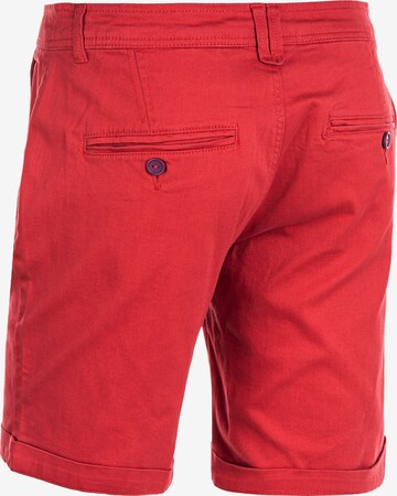 Cruz Regular Chino Pants 'Jerryne' in Red