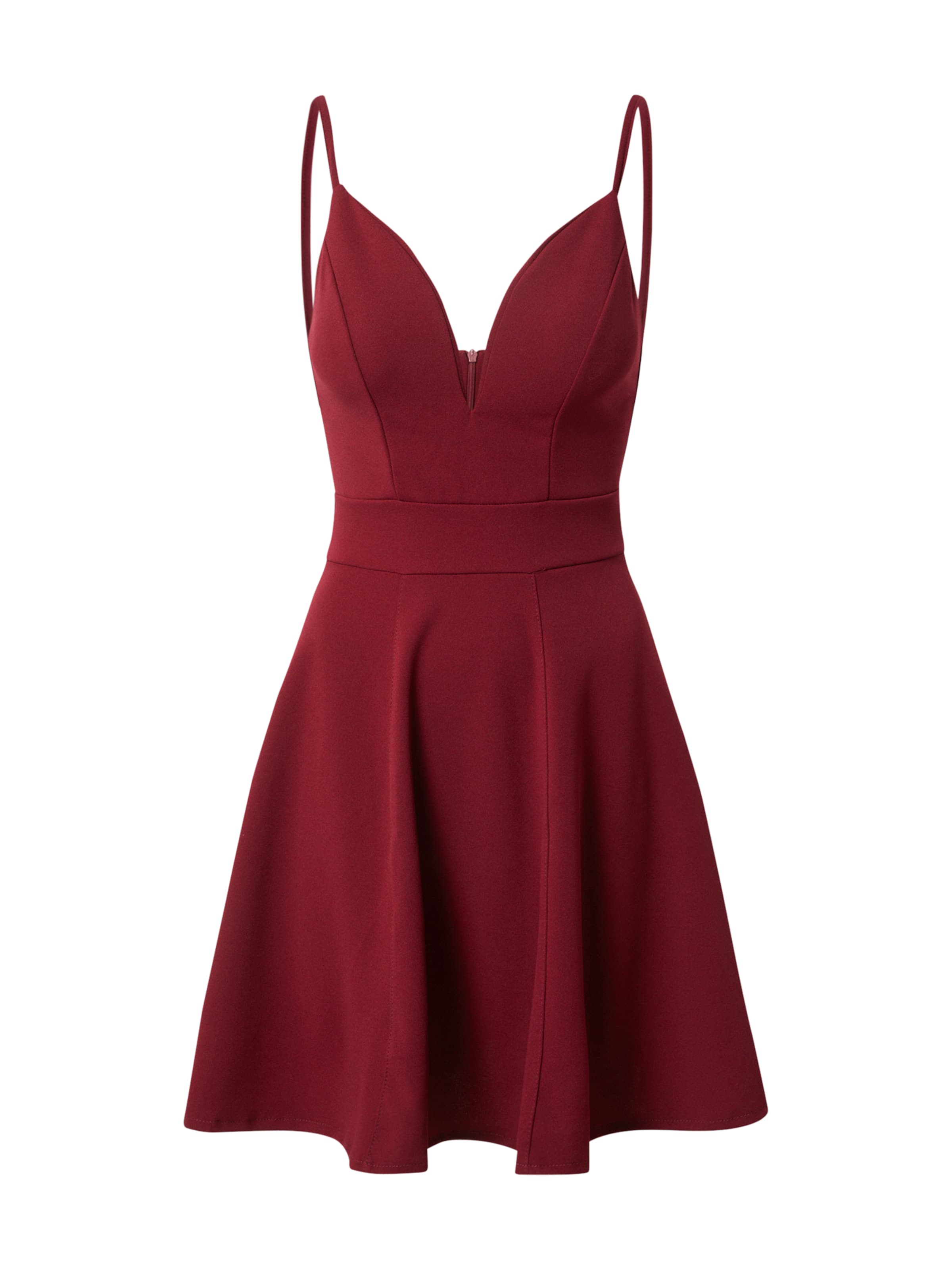 Robe 'VINCENT' WAL G. en rouge : devant