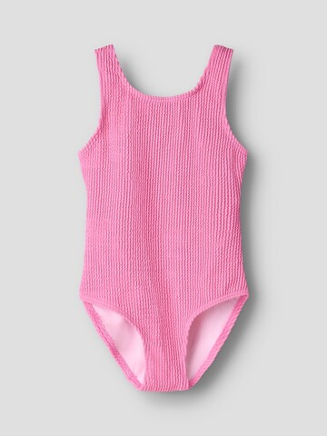 NAME IT Badedragt i pink