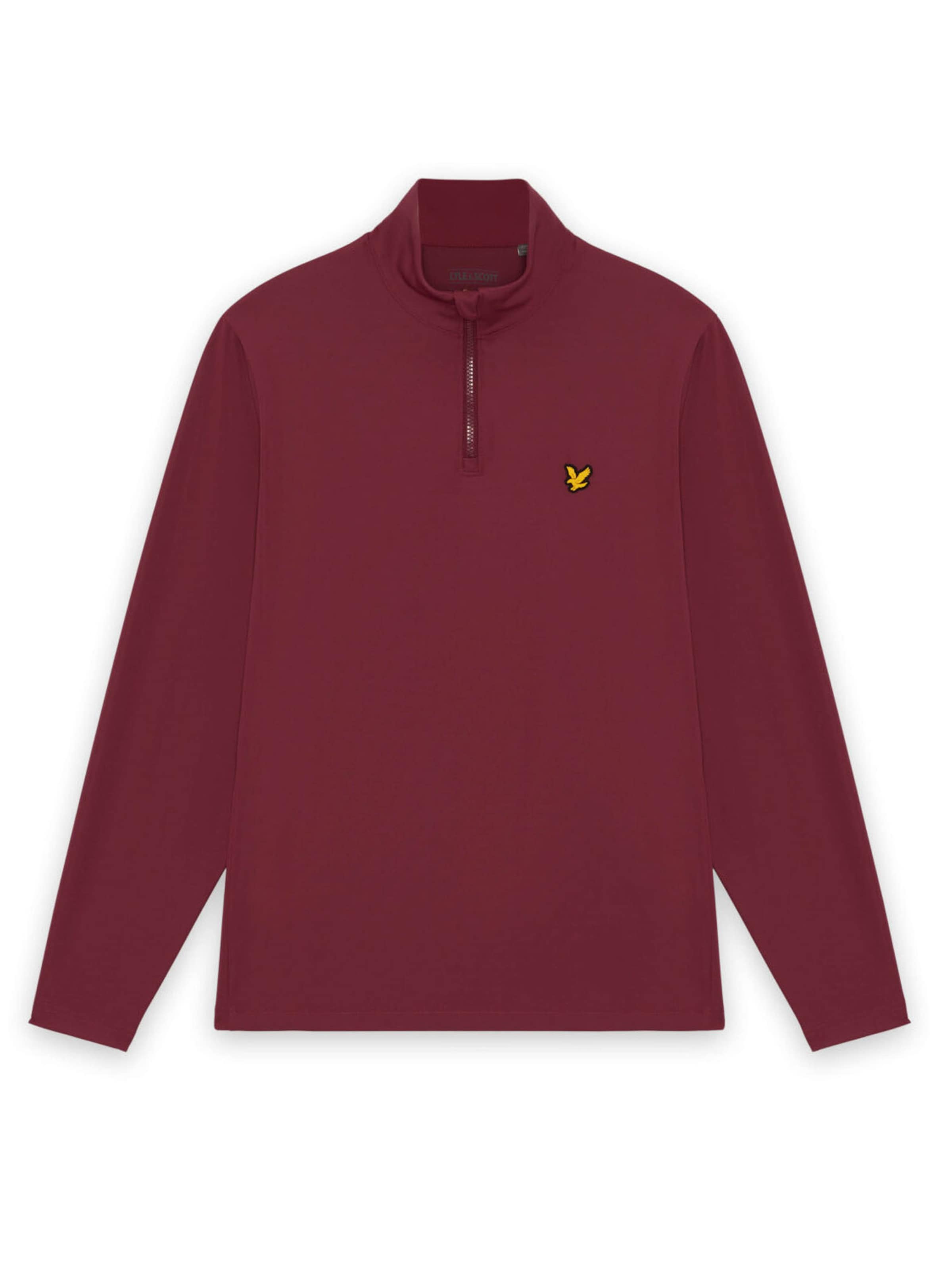 Lyle & Scott Sportsweatshirt in Lila: voorkant