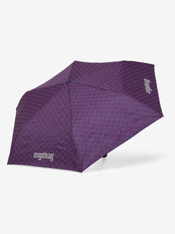 ergobag Umbrella 'Regenschirm Regenschirm' in Purple: front