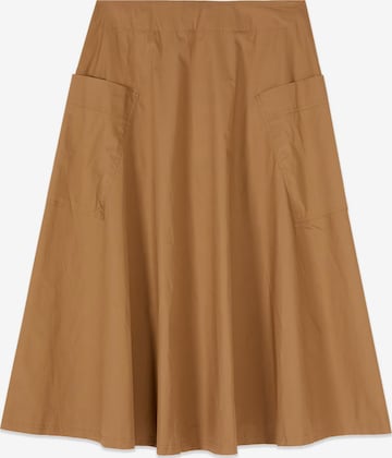 Jupe oltre en beige : devant
