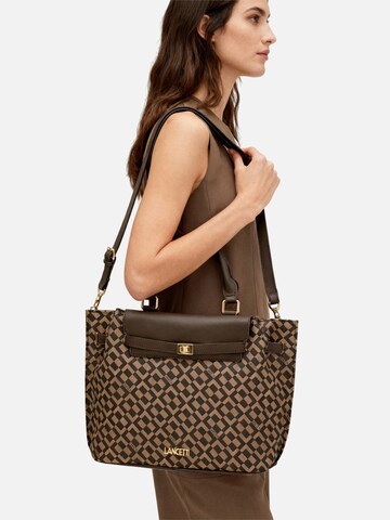 Lancetti Handbag 'Tokai 1' in Brown: front
