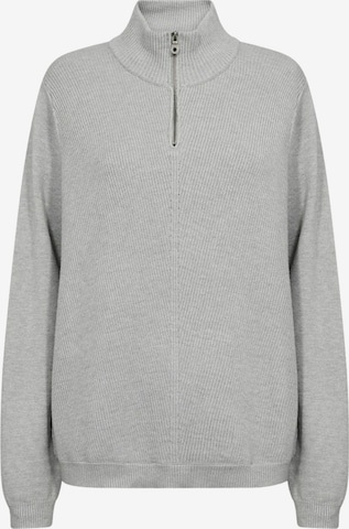 Soyaconcept Svetr – šedá: přední strana