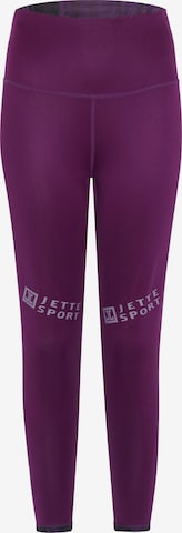 Jette Sport Skinny Leggings in Purple: front