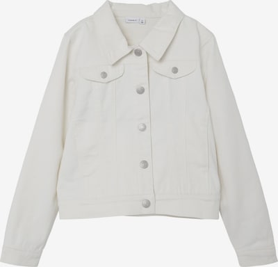 NAME IT Prehodna jakna 'Freja' | bel denim barva, Prikaz izdelka