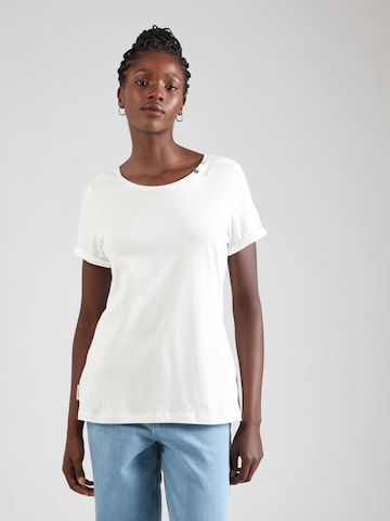 Ragwear Shirts 'FLLORAH' i hvid: forside